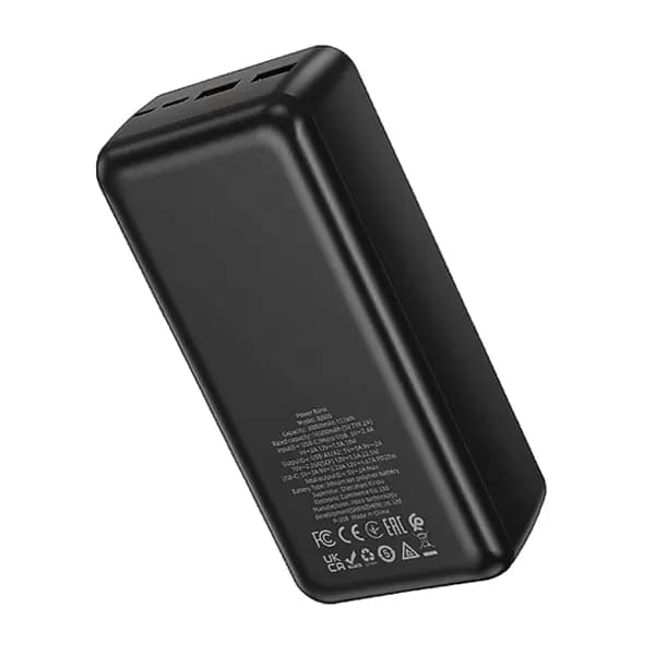 شارژر همراه PD20W + 22.5W بروفون مدل BJ80B ظرفیت 30000mAh — تصویر ۳