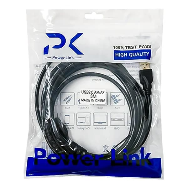 کابل افزایش طول PK USB طول 3 متر — تصویر ۲
