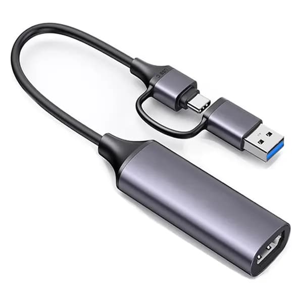 کارت کپچر کمبو HDMI به تایپ سی / USB