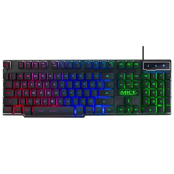 کیبورد مخصوص بازی iMICE RGB مدل AK-600 — تصویر ۳