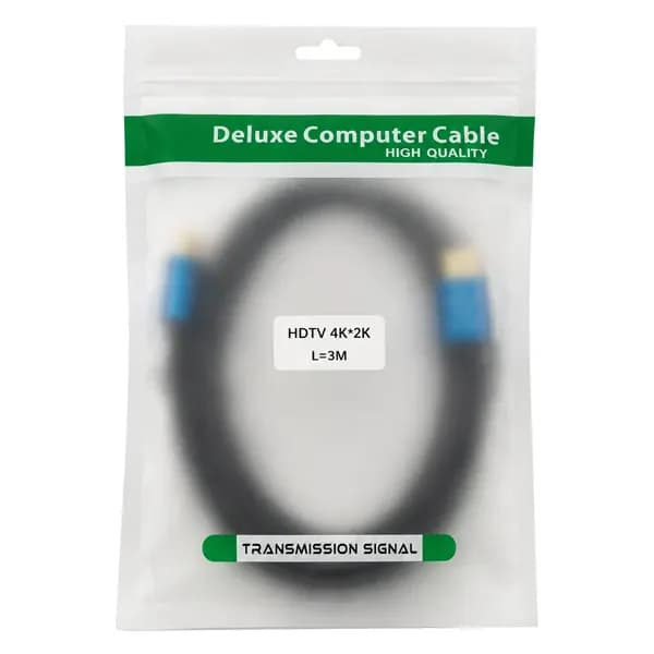 کابل Deluxe HDMI 4K2K طول 3 متر — تصویر ۲