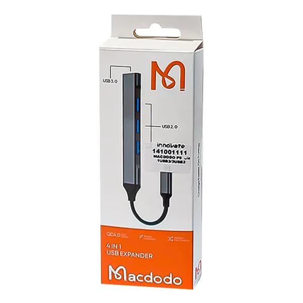 هاب تایپ سی به Macdodo 3USB2.0 / 1USB3.0 — تصویر ۲