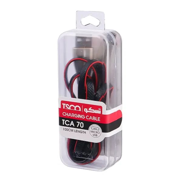کابل USB به MicroUSB تسکو مدل TCA 70 طول 1 متر — تصویر ۲