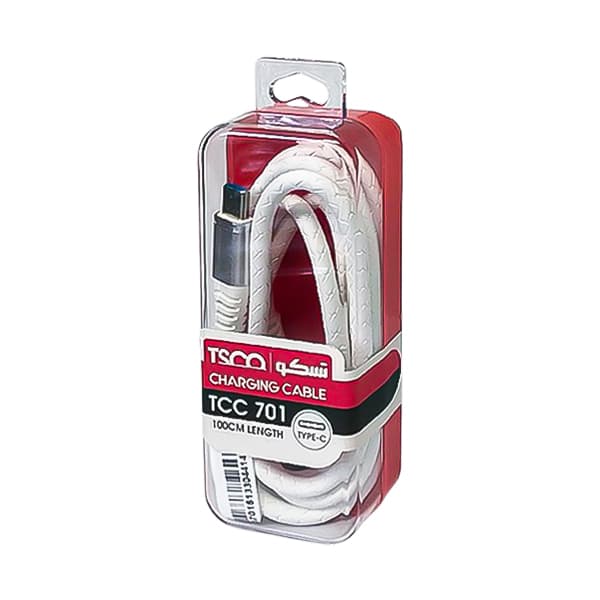 کابل USB به Type-C تسکو مدل TCC 701 طول 1 متر — تصویر ۲