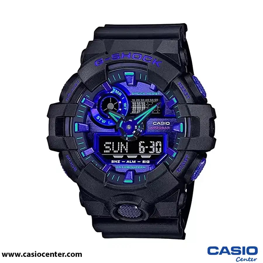 ساعت مچی مردانه کاسیو مدل GA-700VB-1ADR — تصویر ۶