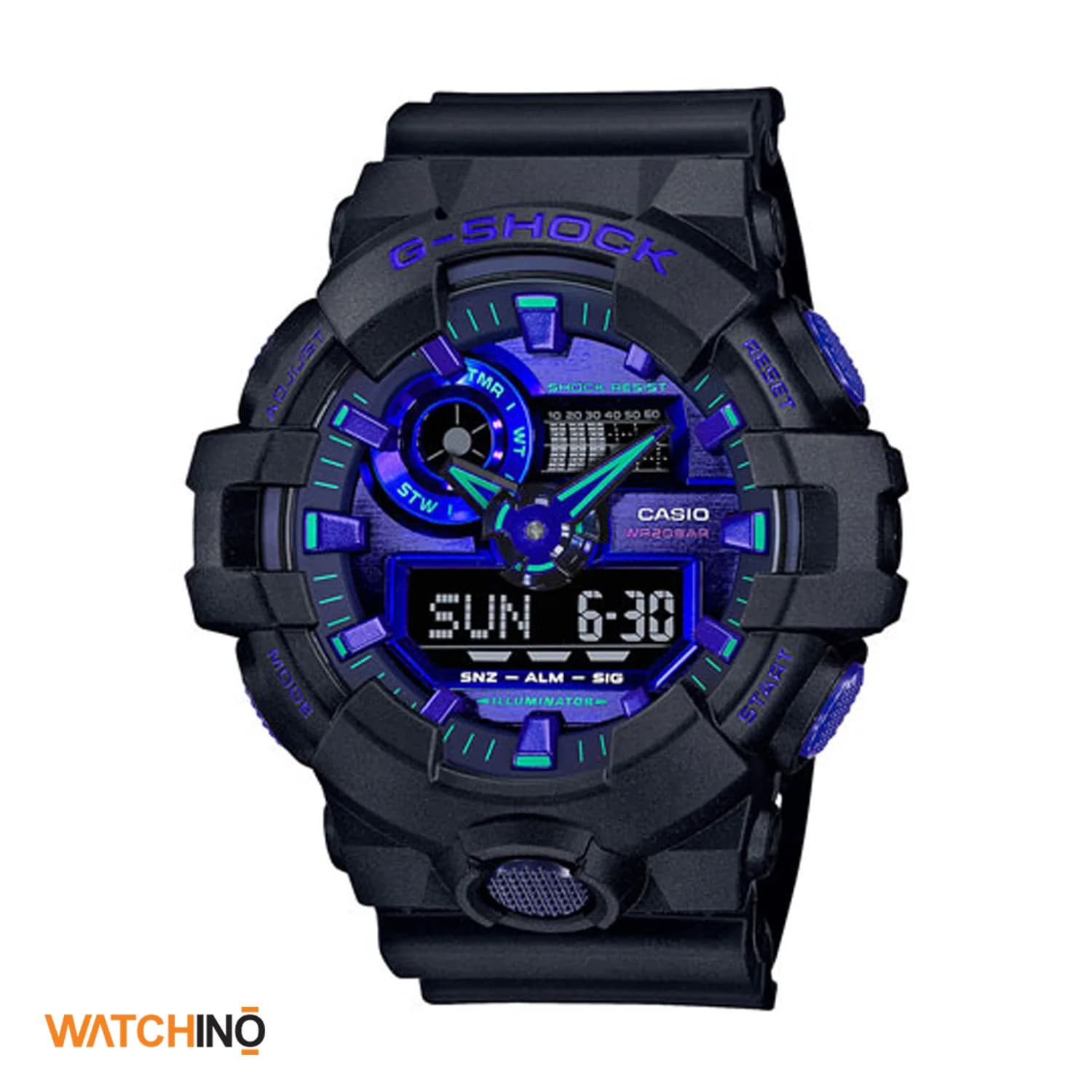 ساعت مچی مردانه کاسیو مدل GA-700VB-1ADR