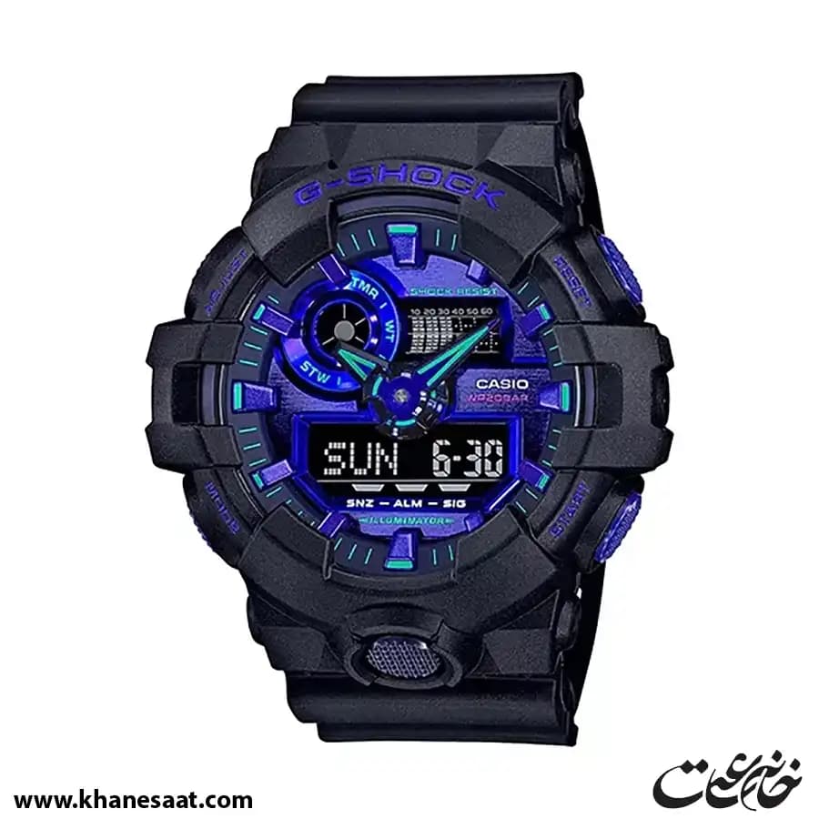 ساعت مچی مردانه کاسیو مدل GA-700VB-1ADR — تصویر ۱۲