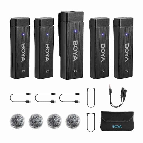 میکروفن بی سیم بویا مدل BOYA BY-W4