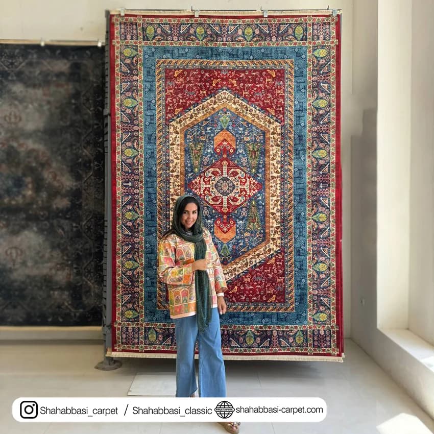 فرش سنتی کد 800150 لاکی