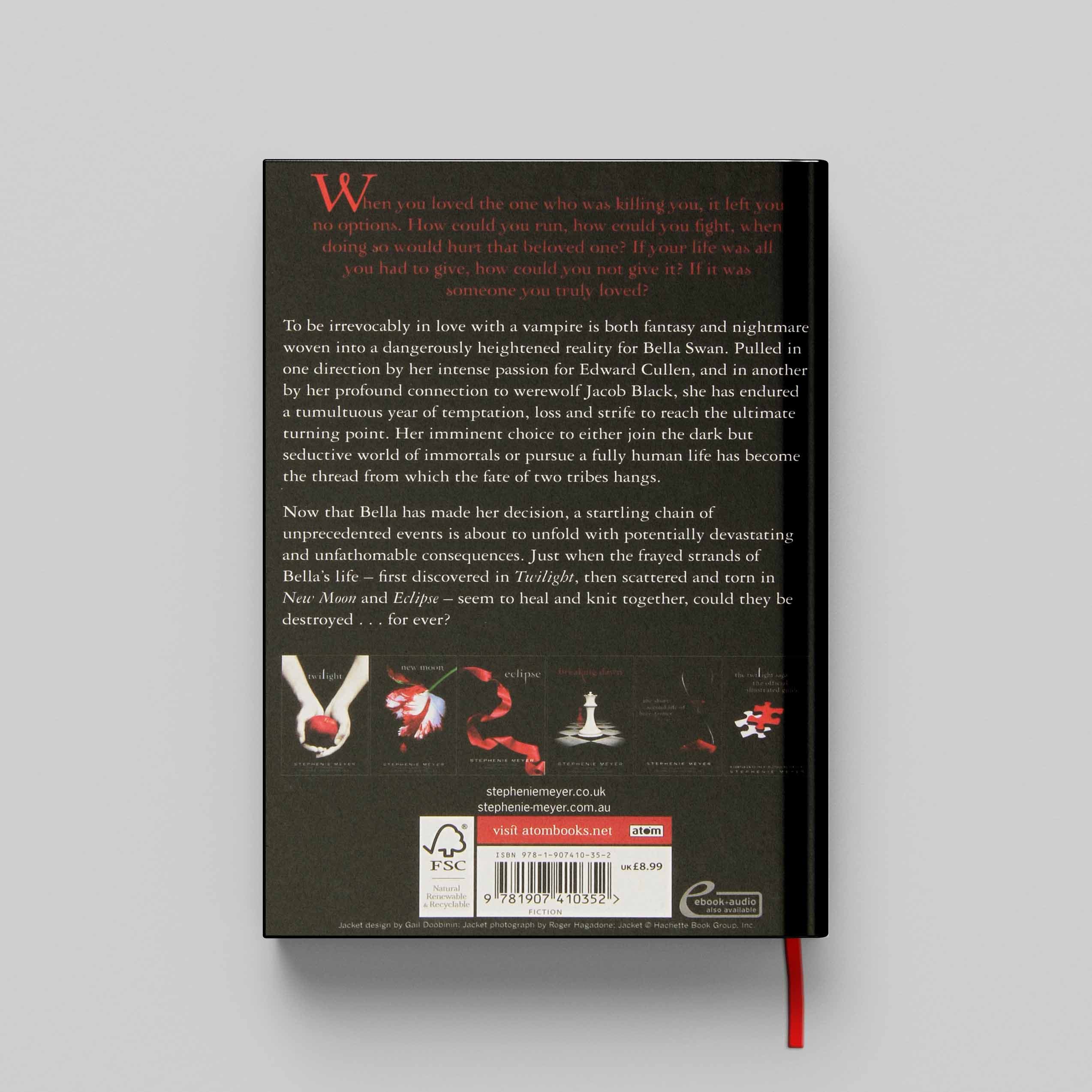 کتاب Breaking Dawn جلد سخت (HARDCOVER) — تصویر ۲