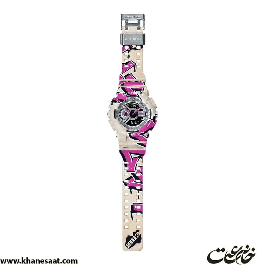 ساعت مچی مردانه زنانه کاسیو مدل GA-110SS-1ADR — تصویر ۸