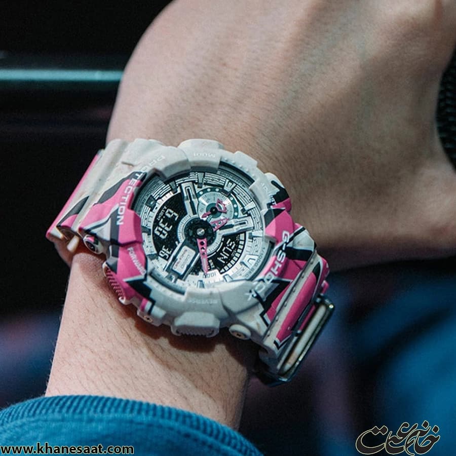 ساعت مچی مردانه زنانه کاسیو مدل GA-110SS-1ADR — تصویر ۱۰