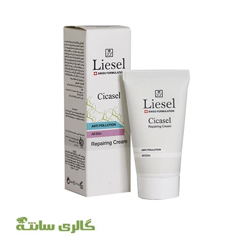 کرم ترمیم کننده سیکاسل لایسل Liesel حجم 40 میل — تصویر ۲