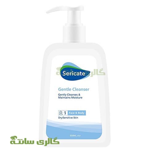 شوینده کرمی ملایم سریکیت Sericate حجم 500 میل کد MSPS0001 — تصویر ۲