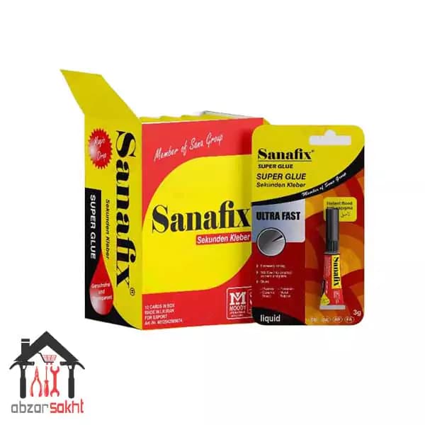 چسب قطره ای 3 گرمی ثنافیکس SanaFix — تصویر ۲