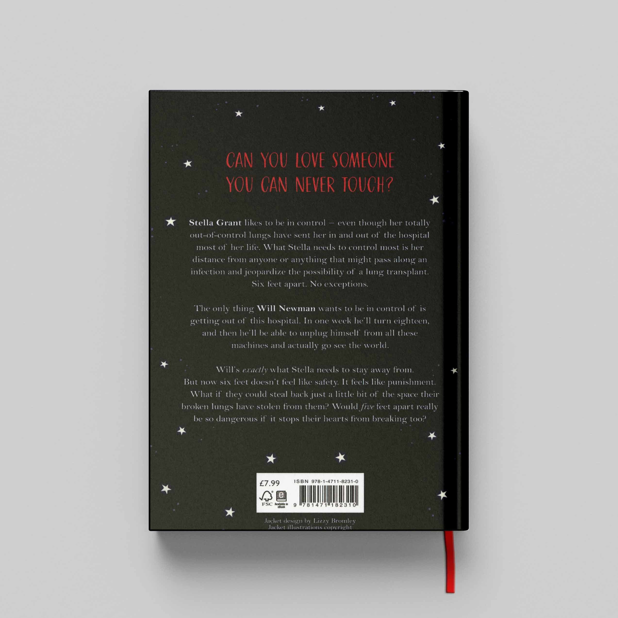 کتاب Five Feet Apart جلد سخت (HARDCOVER) — تصویر ۲