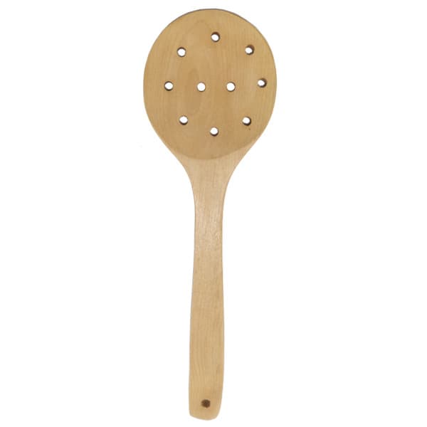 قاشق چوبی مدل کفگیر کد RK-14 — تصویر ۲