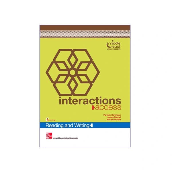 Interactions Access Reading and Writing Gold Edition