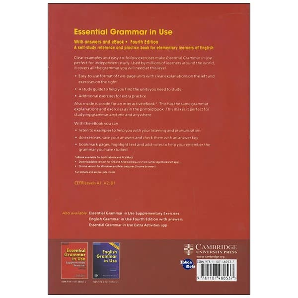 Essential Grammar in Use 4th Edition — تصویر ۴