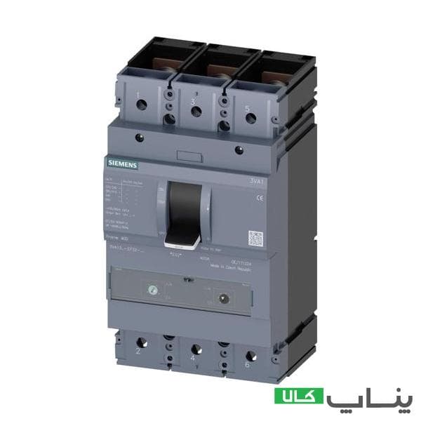 کلید اتوماتیک زیمنس 400 آمپر 3VA1340-4EF32-0AA0