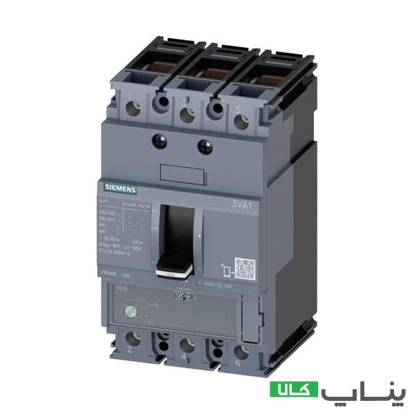 کلید اتوماتیک زیمنس 125 آمپر 3VA1112-4EE36-0AA0