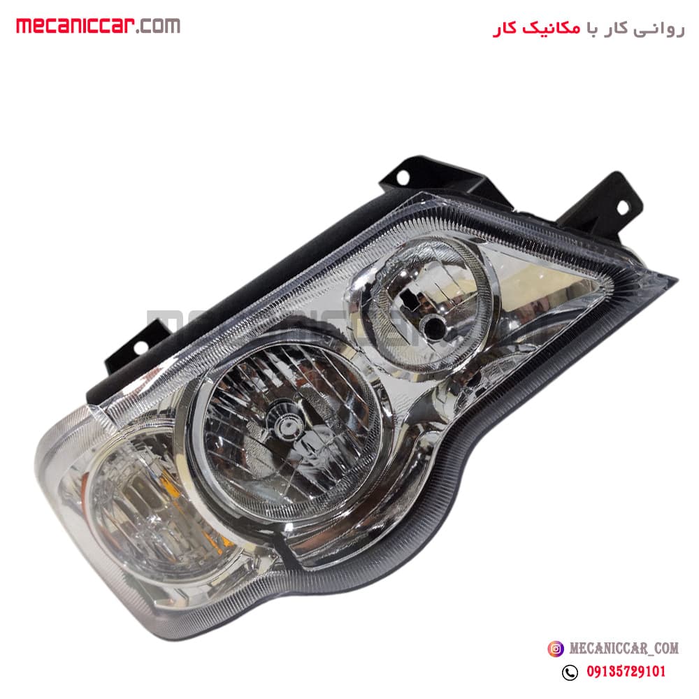 چراغ جلو راست تنظیم دستی پراید 132 و 111 اس ان تی