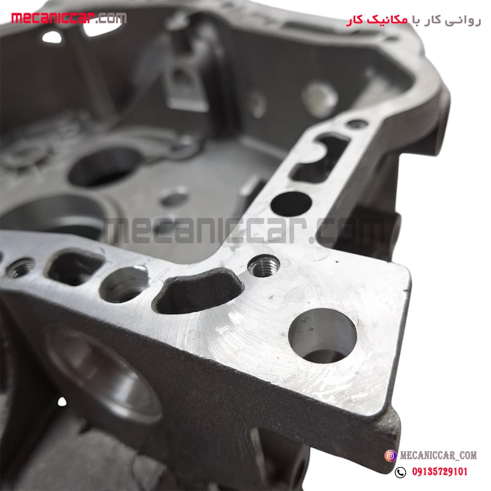 پوسته گیربکس بزرگ (پوسته کلاچ) پژو 405 — تصویر ۴