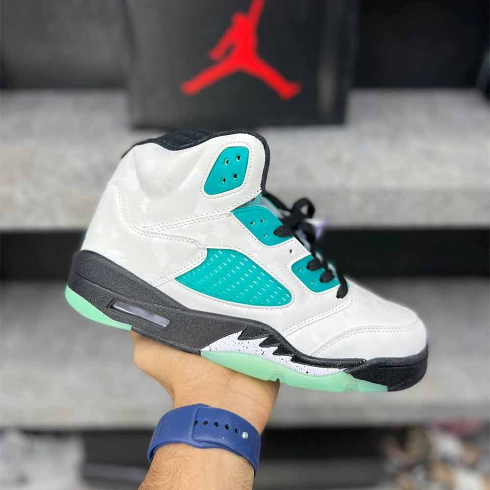 جردن 5 ایسلند گرین Jordan 5 Island Green — تصویر ۲