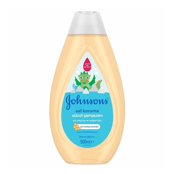 شامپو بدن ۵۰۰ میل عسلی کودک جانسون johnson — تصویر ۳