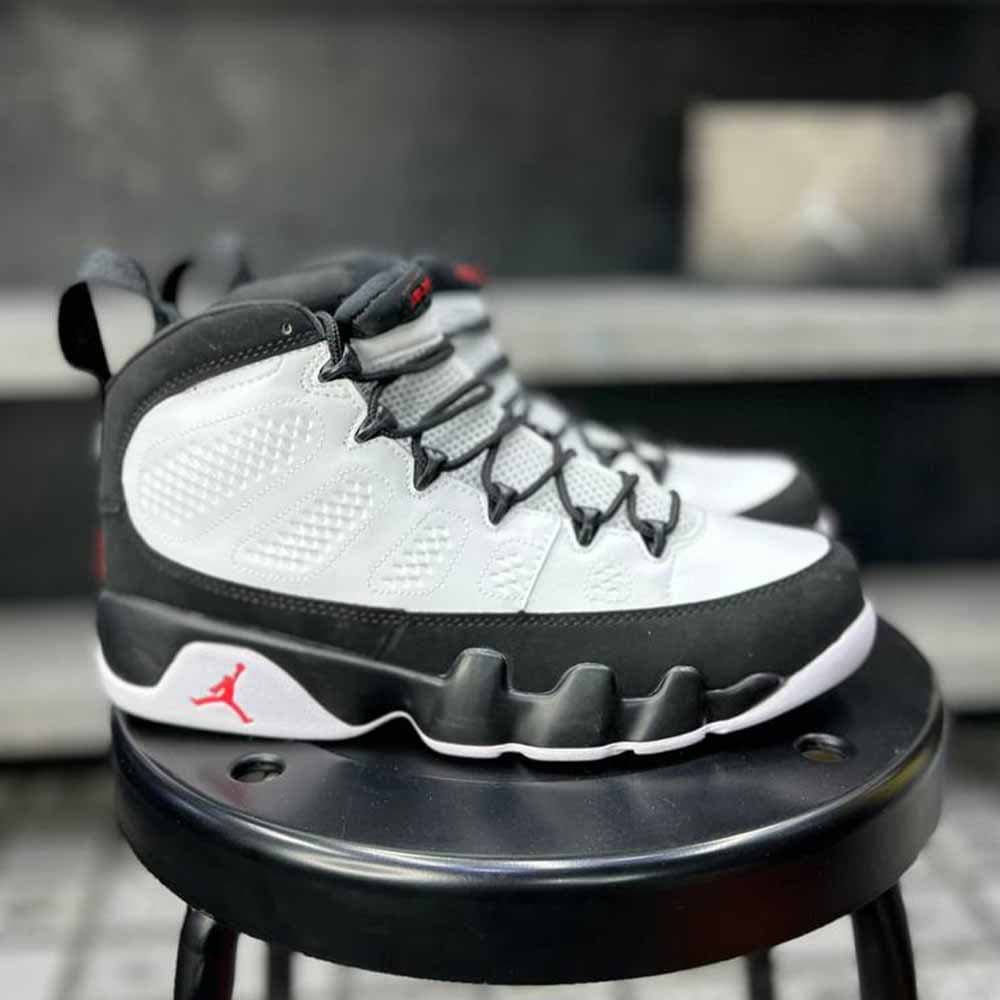 نایک ایرجردن 9 سفید مشکی Nike Air Jordan 9 White & Black