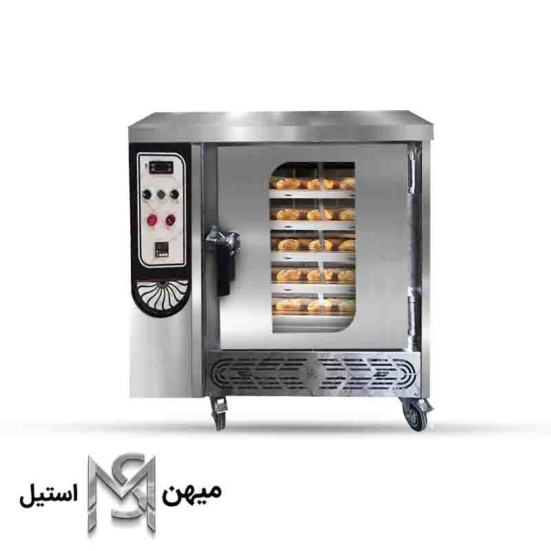فر صنعتی 4 سینی دیجیتالی کانوکشن مدل OV-K4F