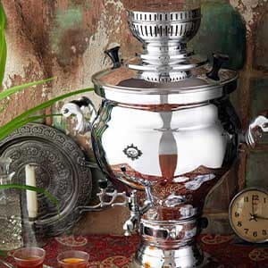سماور گاز سوز ارس سیمین 8.5 لیتری — تصویر ۲