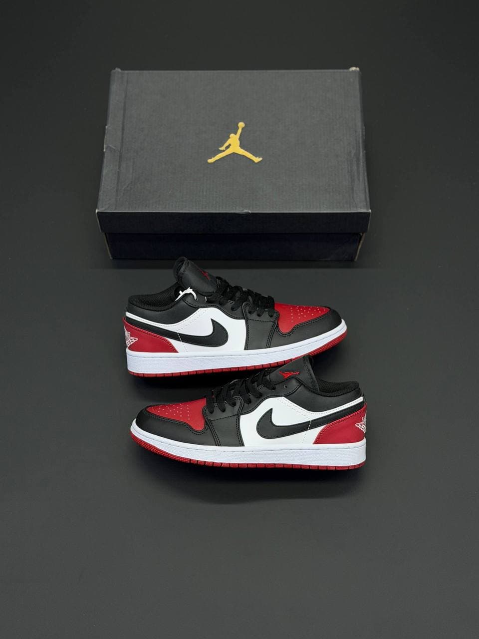کفش کتونی زنانه و مردانه نایک ایر جردن 1 Jordan Air Jordan 1 Low Bred Toe — تصویر ۲