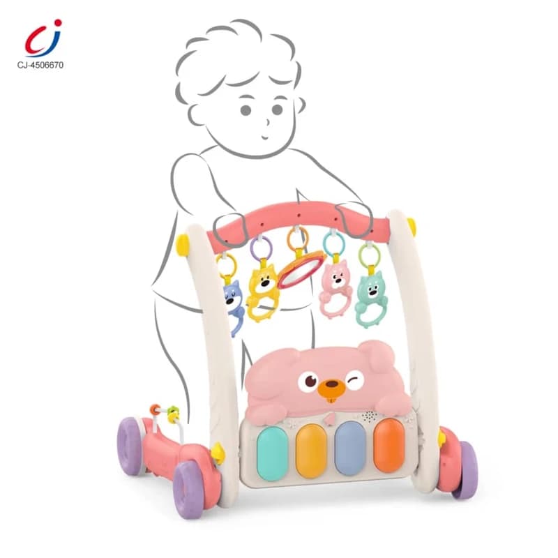 تشک بازی پیانو دار واکر شو خرس هانگر HUANGER — تصویر ۸