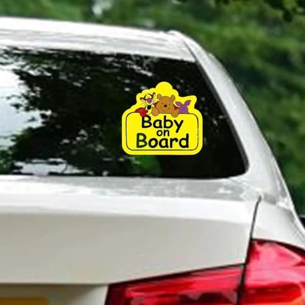 استیکر baby on board دیزنی (بی بی آن برد) — تصویر ۲