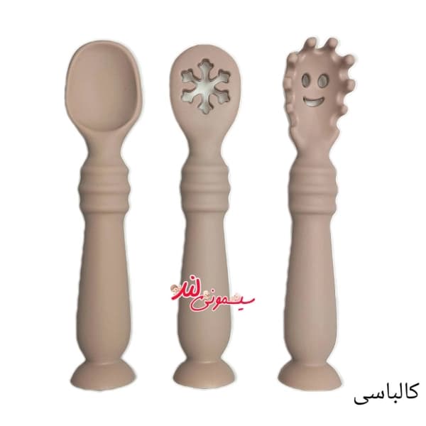 ست قاشق پری اسپون سه تکه قاب دار — تصویر ۲
