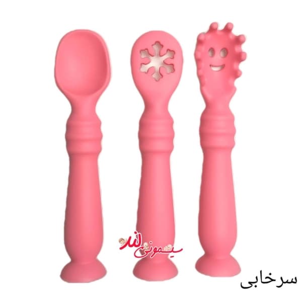 ست قاشق پری اسپون سه تکه قاب دار — تصویر ۳