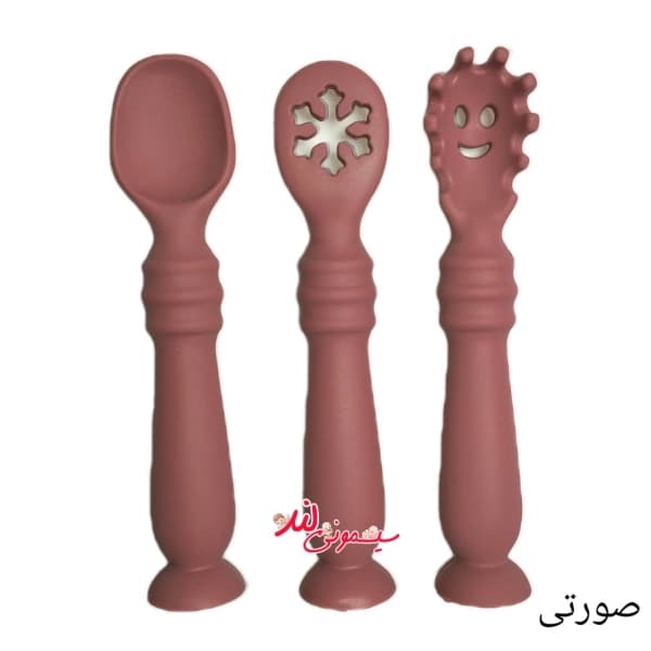 ست قاشق پری اسپون سه تکه قاب دار — تصویر ۸