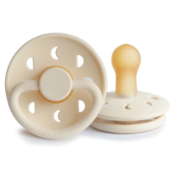 پستانک FRIGG فریگ لاتکس Moon Phase کرم 6-0 ماه