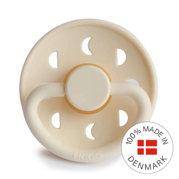 پستانک FRIGG فریگ لاتکس Moon Phase کرم 6-0 ماه — تصویر ۲