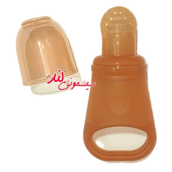 پستانک میوه خوری تمام سیلیکون گیاهی (عصاره خوری)