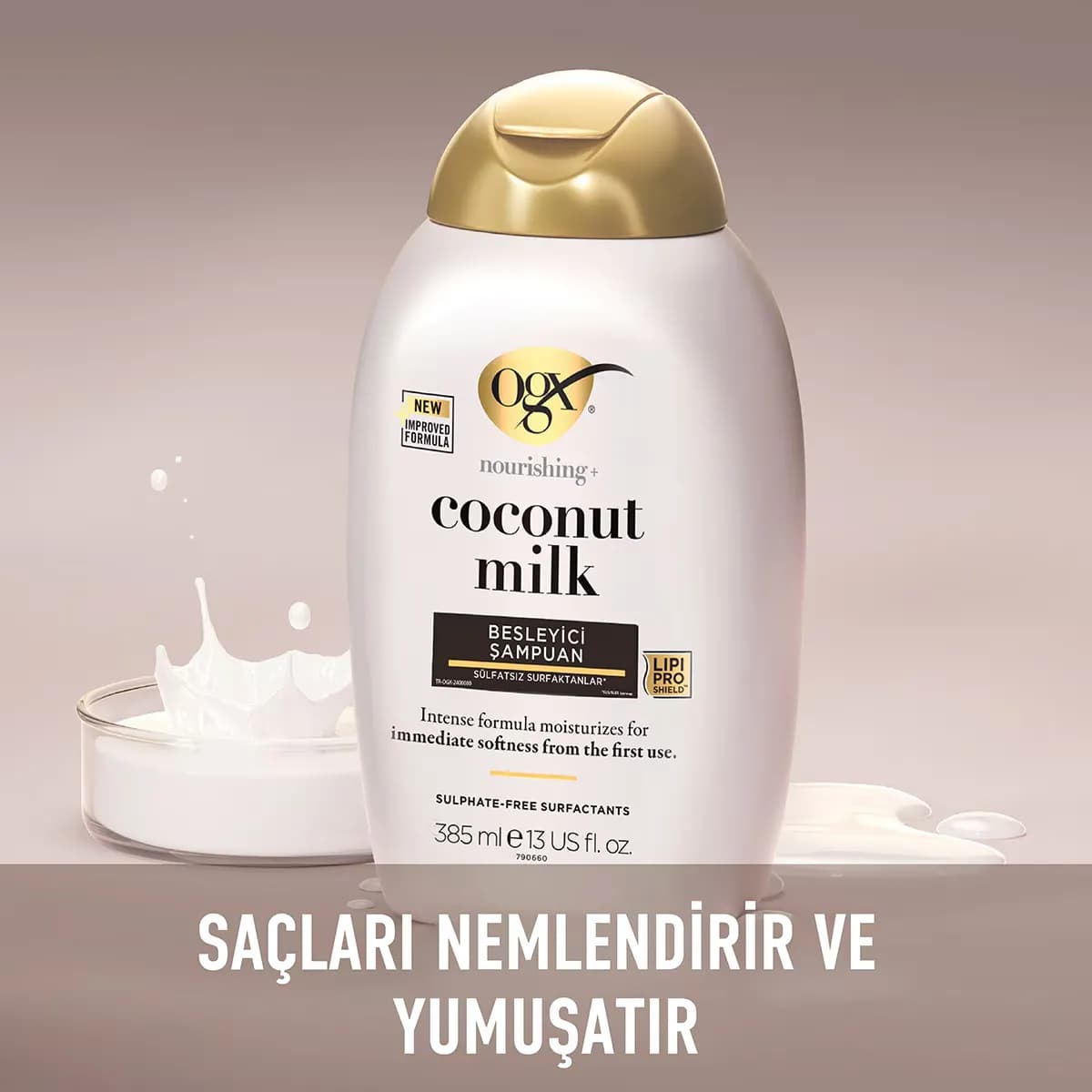 شامپو OGX شیر نارگیل — تصویر ۳