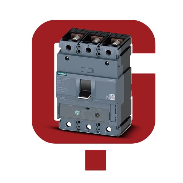 کلید اتوماتیک زیمنس 200 آمپر 3VA1220-5EF32-0AA0