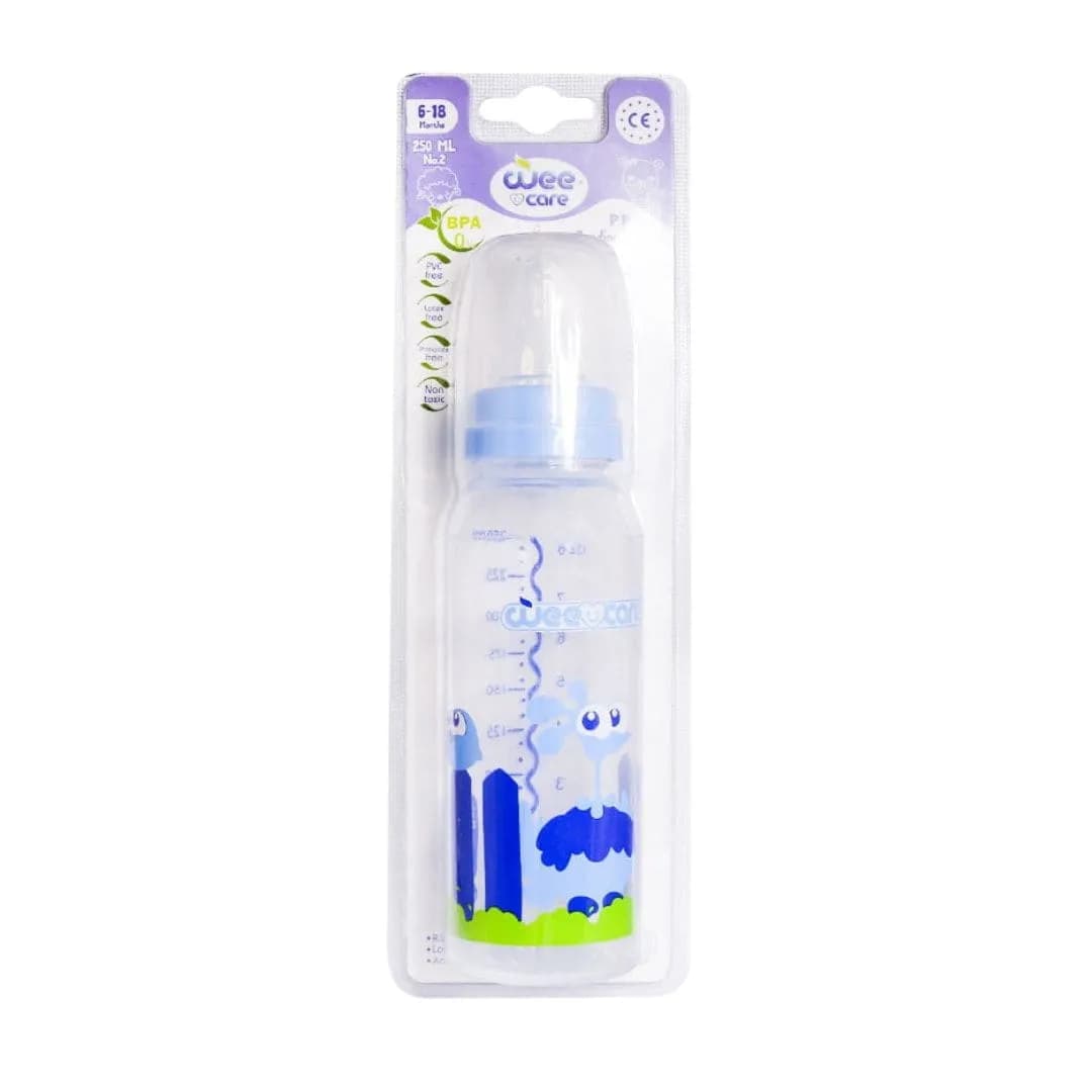 شیشه شیر 250 میلی لیتر وی کر کد 326 مناسب 6+ ماه — تصویر ۲
