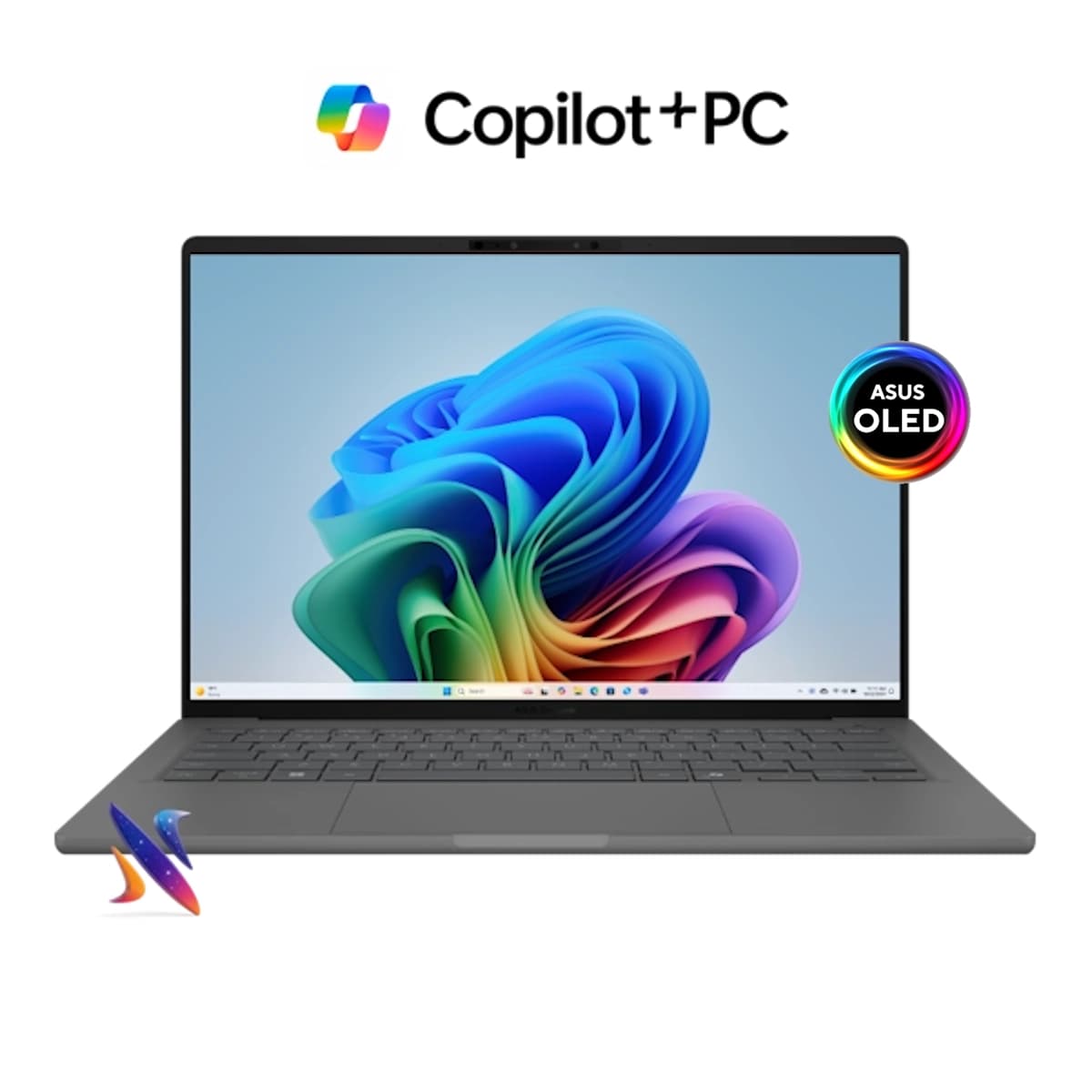 لپ تاپ 14 اینچی زنبوک ایسوس ASUS Zenbook OLED UX3405CA U7-255H 16GB 1TB Intel-ARC 140V Graphics Touch