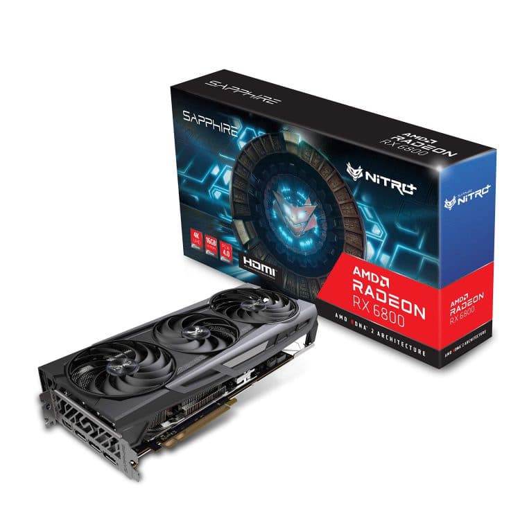 کارت گرافیک سافایر Sapphire Nitro+ AMD Radeon RX6800 16GB