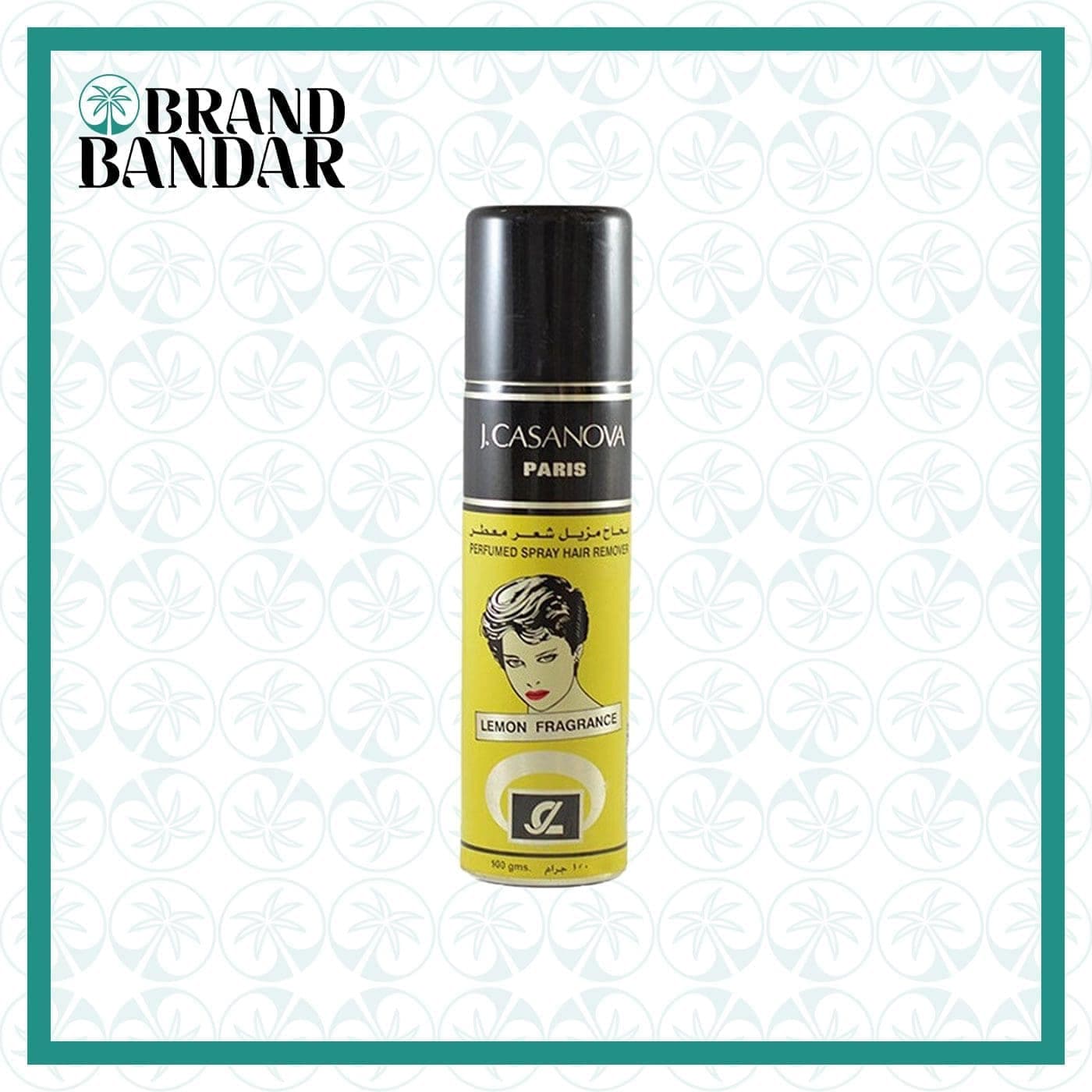 اسپری موبر لیمو کازانوا J.Casanova Lemon Hair Removal Spray