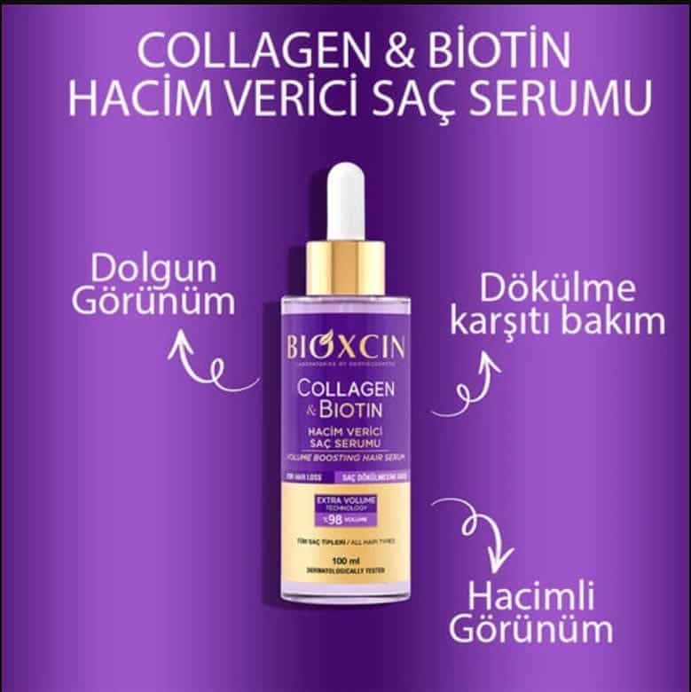 سرم کلاژن مو بیوکسین Bioxcin hair collagen serum — تصویر ۳