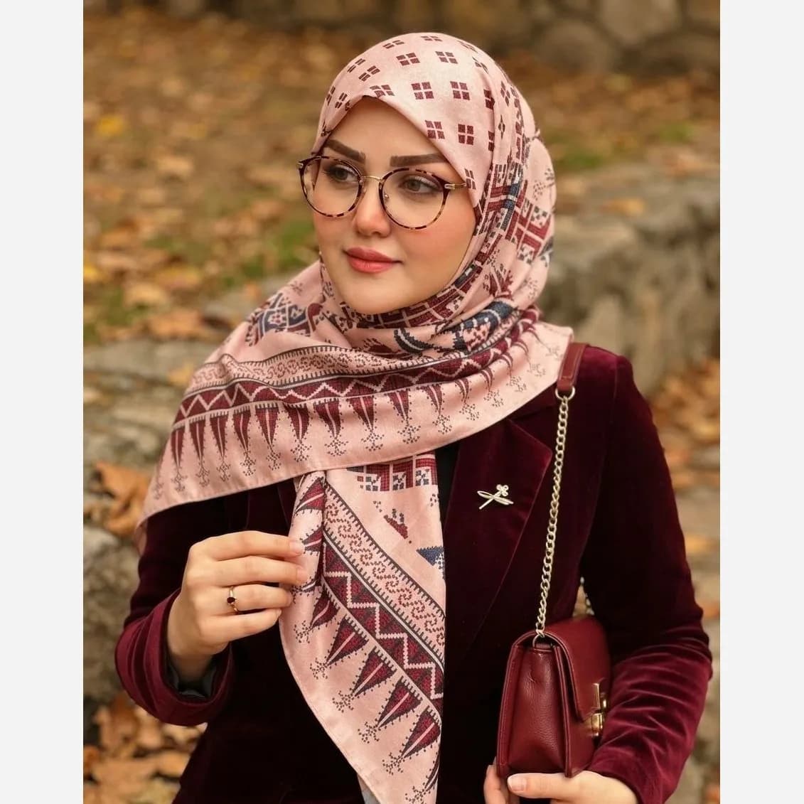 روسری نخ کاستوم طرح سما سایز 140 — تصویر ۷