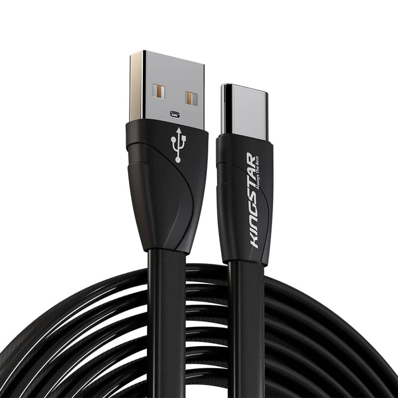 کابل شارژ USB به USB Type-C کینگ استار 1.2 متر مدل K112C